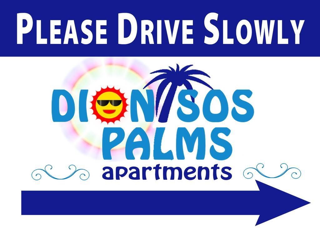 Dionisos Palms Apartments Paralia Dionisiou Eksteriør billede